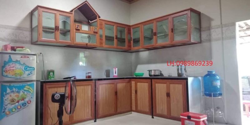 Tủ bếp nhôm kính đà nẵng