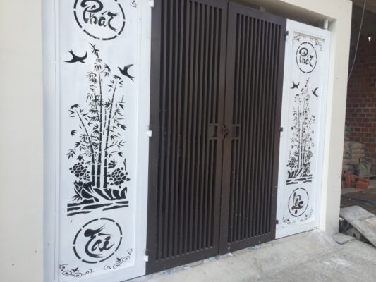 Mẫu cửa cổng sắt CNC