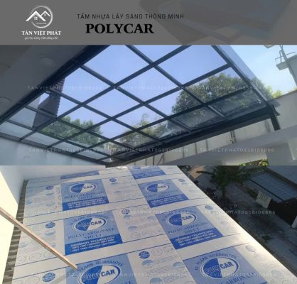 mái poly khung sắt đà nẵng